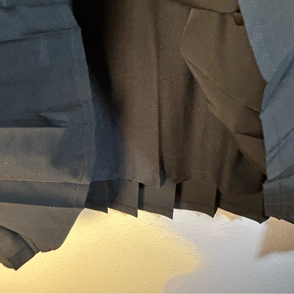 MOA MOA Plus Size 3X Black Long Sleeve Pleated-Skirt Fit & Flare Dress Knee NEW - Picture 8 of 12